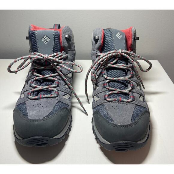 Columbia Shoes - Columbia Women Crestwood Mid Waterproof Hiking Boot Graphite/Daredevil BL5371